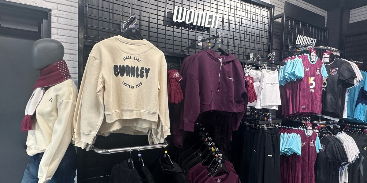 Bunrley FC Womens Retail Range