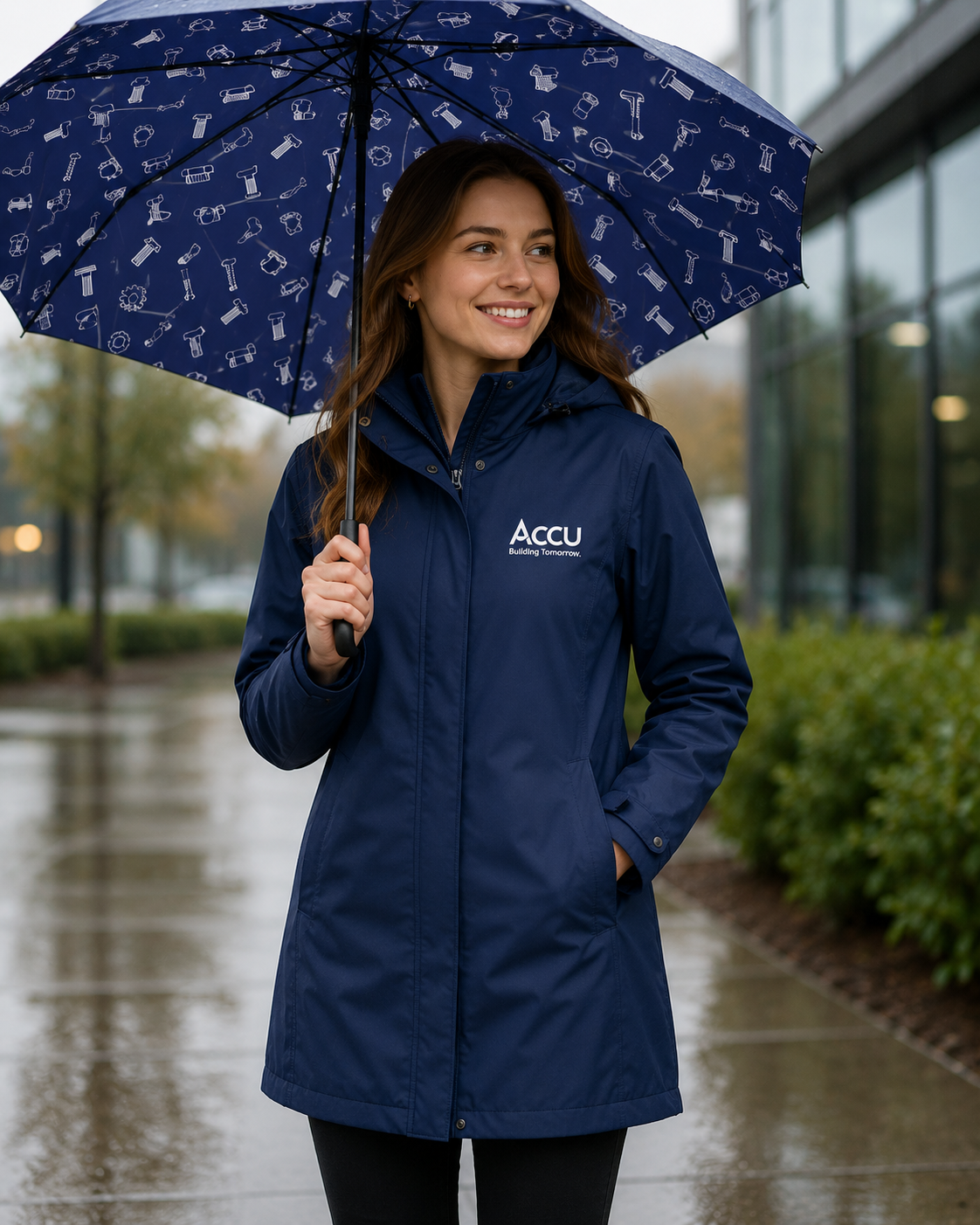 ACCU Coat and Umbrella