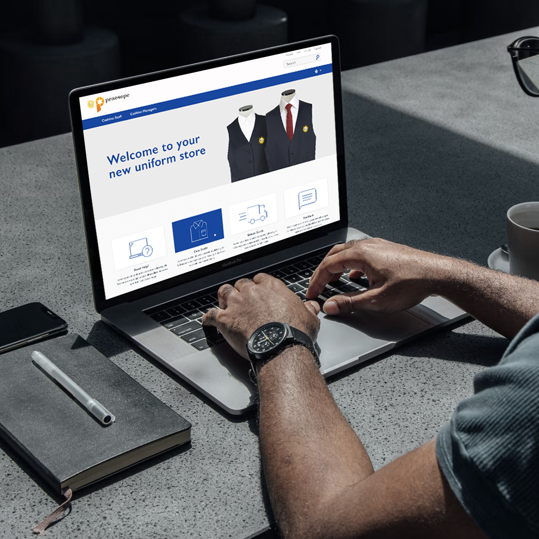 Hubspot Website Imagery - Praesepe Laptop