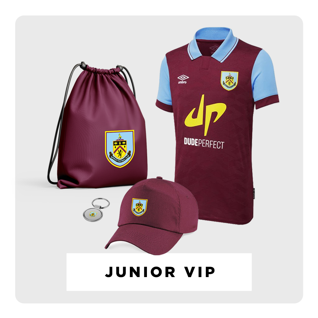 Merch Packs_Burnley JUNIOR VIP