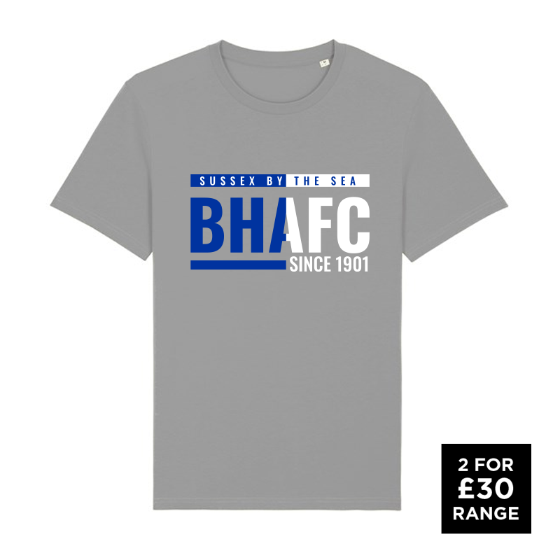 BHAFC Grey Tee