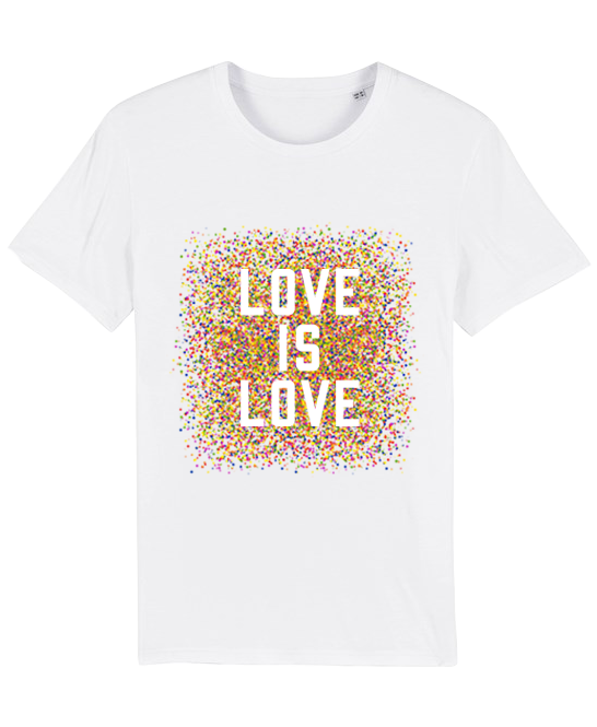 Confetti White Tee-1