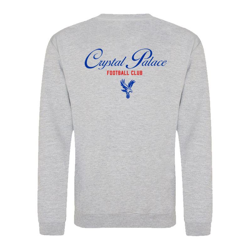 Crystal Palace FB Grey Sweat BK