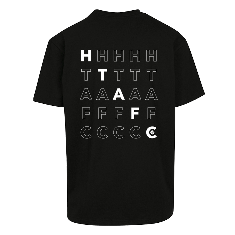 HTAFC repeat black tee