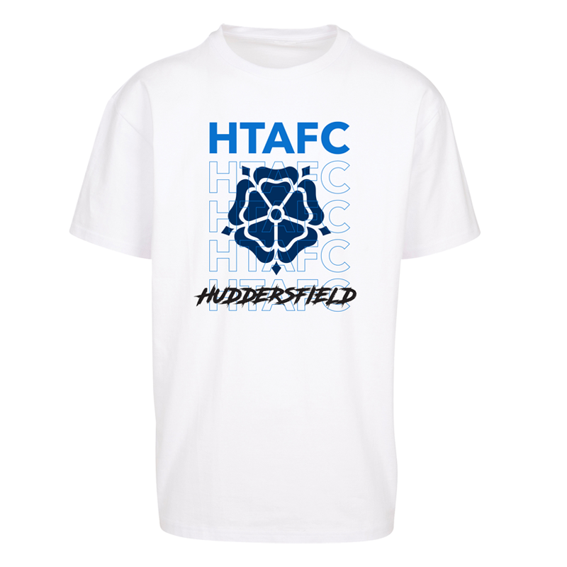HTAFC repeat white tee