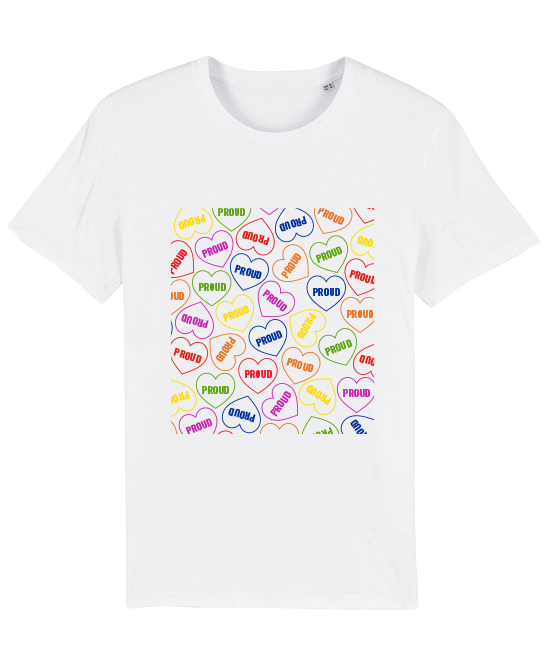 Love Hearts White Tee