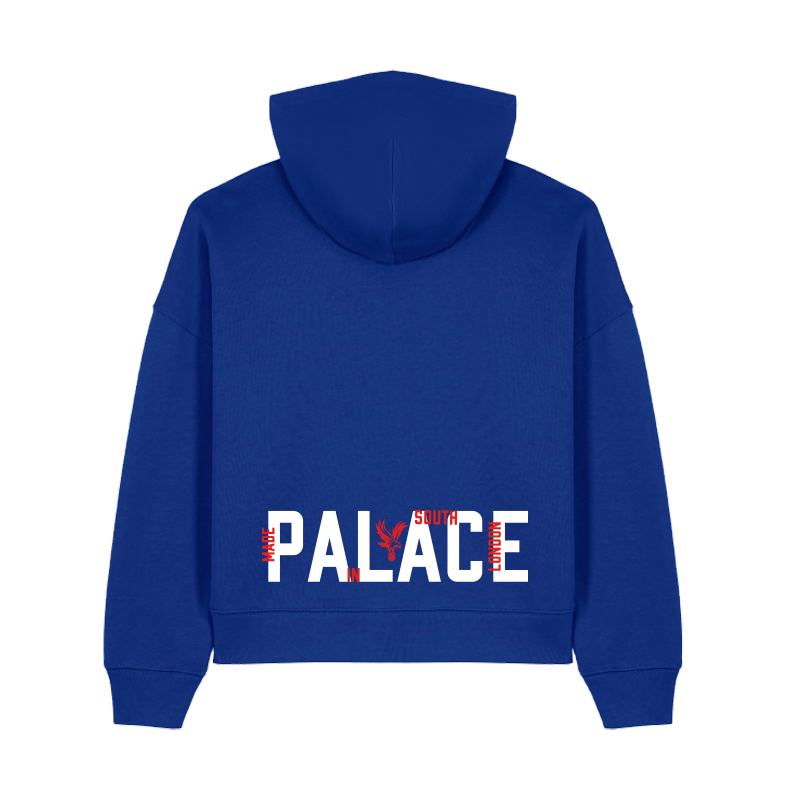 Palace Eagle Cropped Hoodie BK
