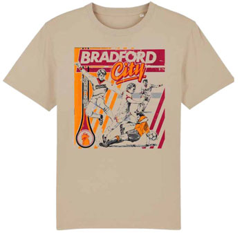 Bradford City Retro Programme T-Shirt
