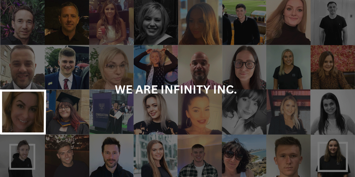 Infinity Inc. team collage